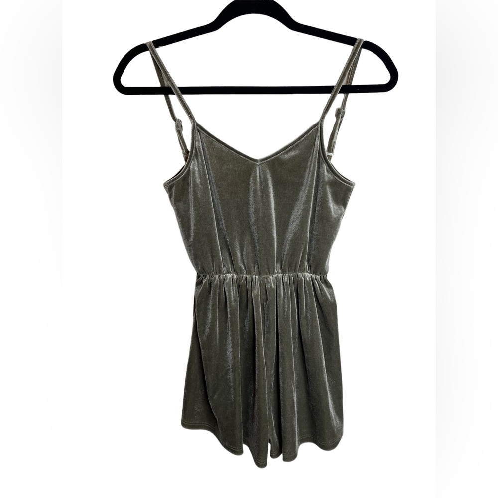 Girls Velvet Romper Size 11/12